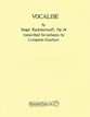 Vocalise Orchestra sheet music cover